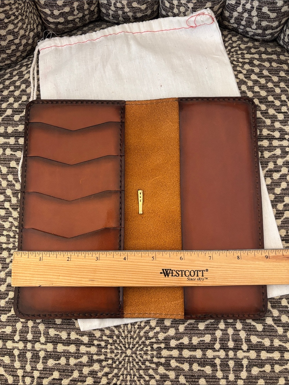 Chic Sparrow Hobonichi Weeks Leather Planner Cover Folio Antiqued - Picture 12 of 14